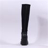 Marco Moreo Liege Front Zip Knee High - Black Leather